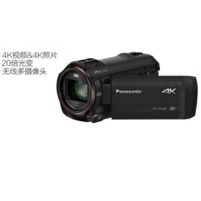 松下 VX980 通用攝像機(jī) ，4K像素、20倍光學(xué)變焦